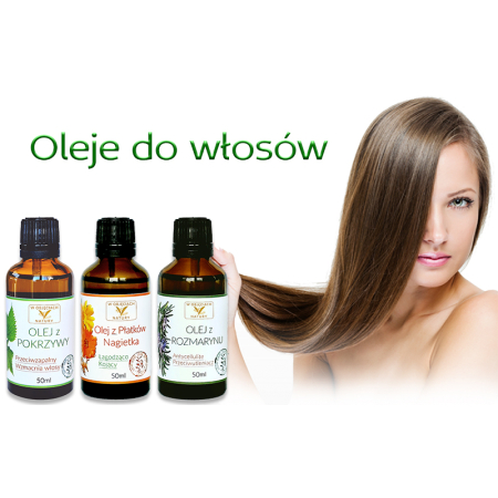 Olej z Rozmarynu - 50ml Wzmacnia Włosy, Przeciwzapalny, Cellulit